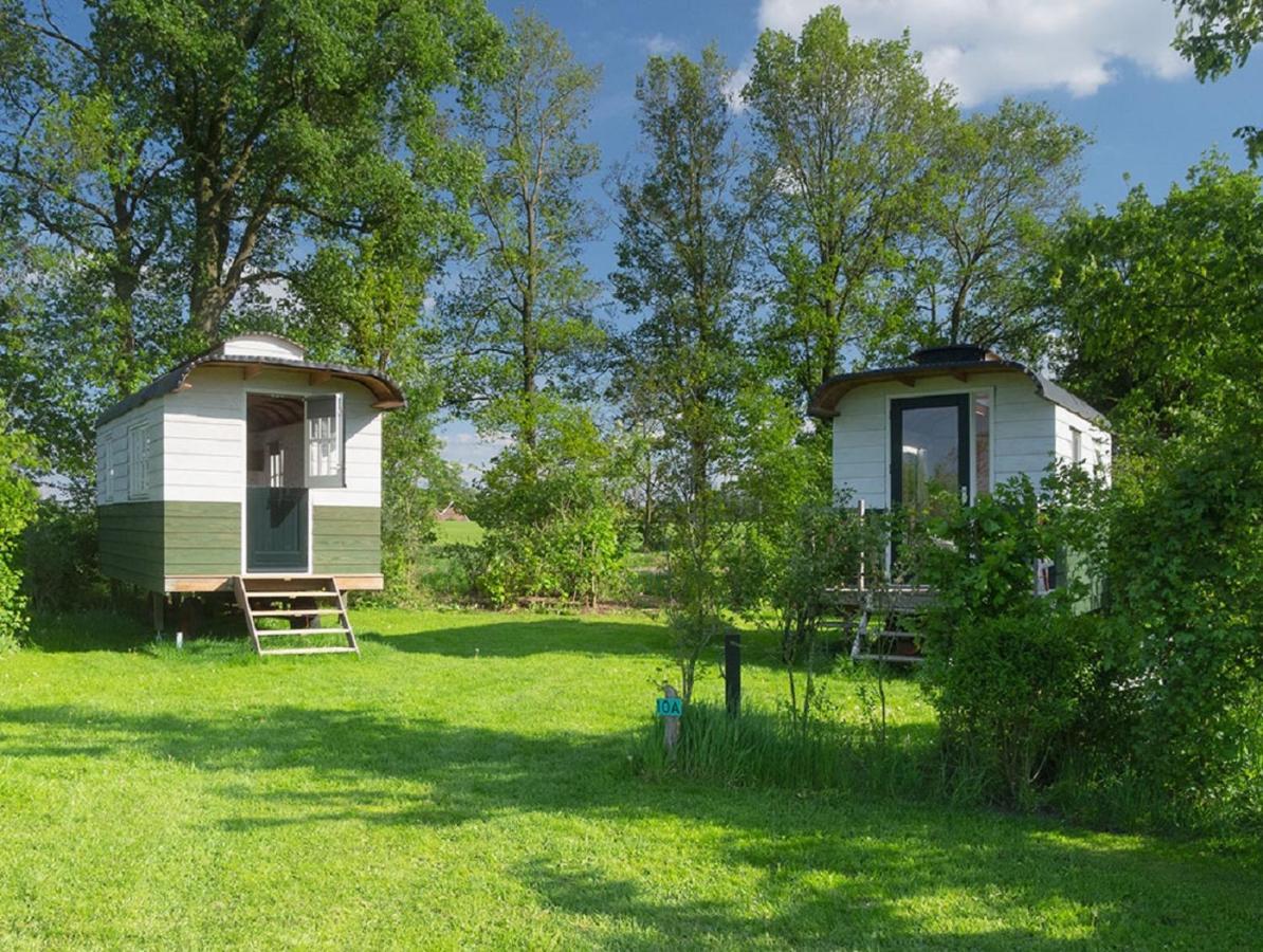 B&B Pipowagen "De Luxe" Op Wellness Camping En B&B Meddo 외부 사진